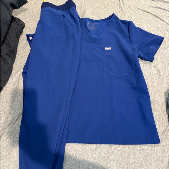 Figs electric blue scrub set - Picture 2 of 3